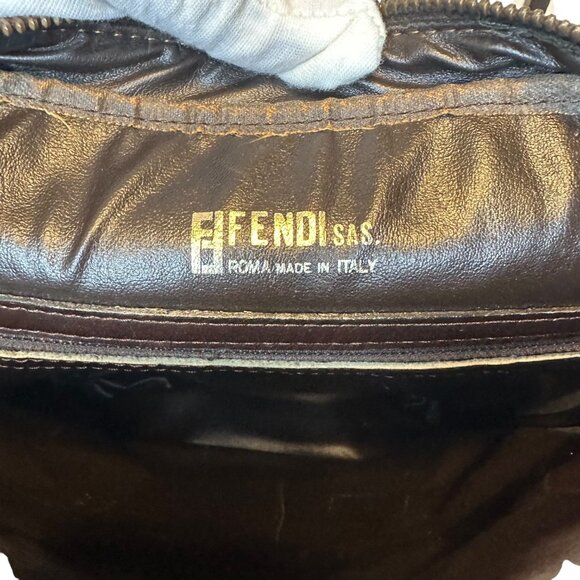 Fendi Camera Zucca crossbody bag and Pequin coated canvas bifold wallet - Picture 10 of 16